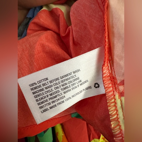 Christopher John Rogers X Target Maxi Floral Puff Sleeve Shirtdress Size 0 - Picture 9 of 12